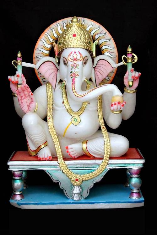 Marble Ganesha Idols
