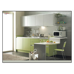 Modern Green Kitchen