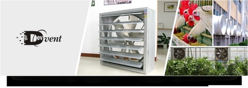 Ventilation Exhaust Fans - Precision Engineered for Greenhouses, Poultry, Garment Manufacturing, Industrial Applications | Durable, Cost-Efficient, Low Energy Consumption, Low Maintenance, Sleek Design