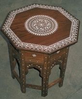Inlaid Table Side