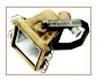 Floodlight Brass Halogen Lamps