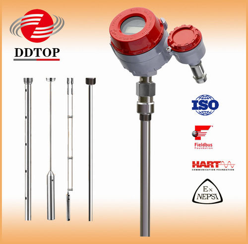 Guided Wave Radar Level Transmitter - 316L/Monel/Hasetlloy, Measuring Range 0.6-22 Meters, Output Signal 4-20mA with HART Protocol, IP67 Enclosure, Explosion-Proof Exd (ia) II CT2 to T6