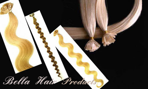 Flat Tip Prebonded Human Hair Extensions