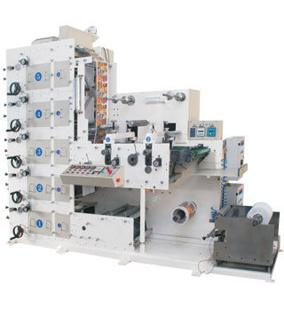 F-320/5 Colour Auto Flexo Sticker Label Printing Machine