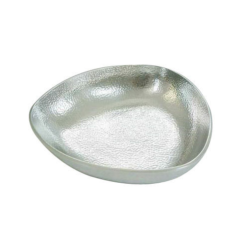 Hammered Flat Bowl