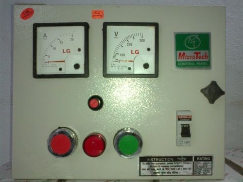 Control Panel For Submersible Motor Pumps