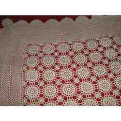 PVC Crochet Table Cloth - Tear & Puncture Resistant Material | Aesthetic Prints, Patterns, and Colors