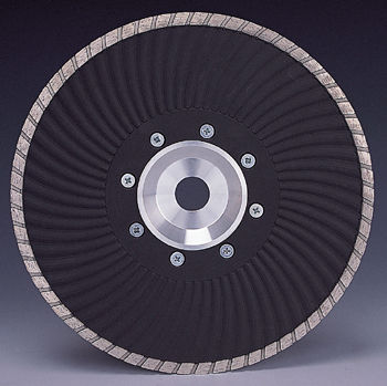 Diamond Wave Turbo Blade With Flange