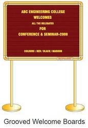 Reception Message Board Dimensions: 50 A  75  Centimeter (Cm)