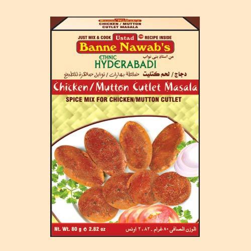 Chicken/Mutton Cutlet Masala
