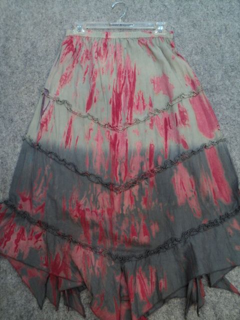 Cotton Tie and Dye Skirt