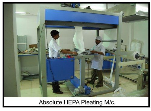 Alloy Steel Hepa Paper Pleating Machines