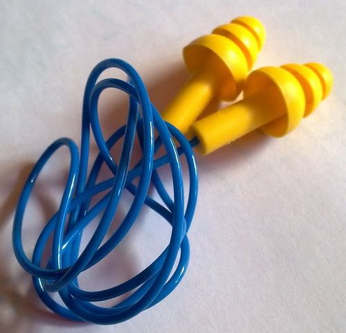 Resuable Silicon Earplug With Cord