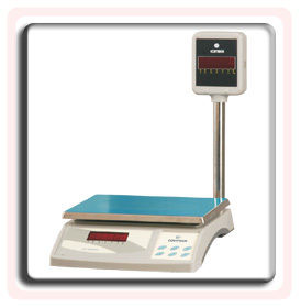 Table Top Scale - 6Kg Weight Capacity, 10Â°C to 45Â°C Operating Range | Advanced Microcomputer Design, Overload Protection, Bright LED Display, Multiple Functions Including Parts Counting and Data Printing