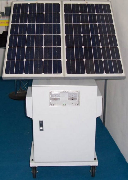 Solar Mobile Modular Power Supply Equipment Materials: Laminated Paper