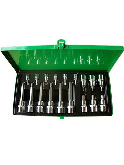 18pc Bit Socket Sets