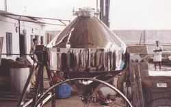 Double Cone Blender - Stainless Steel, Efficient Versatile Equipment for Homogeneous Mixing of Dry Powder and Granules