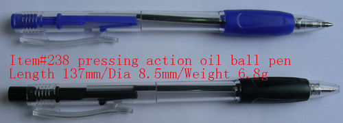 Pressing Button Ballpoint Pen