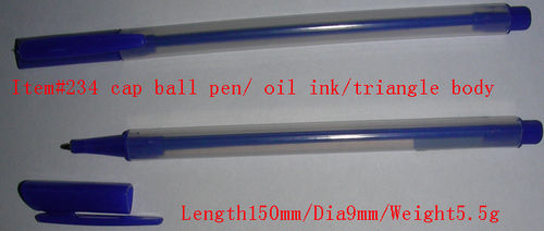 Triangle Cap Ball Pen