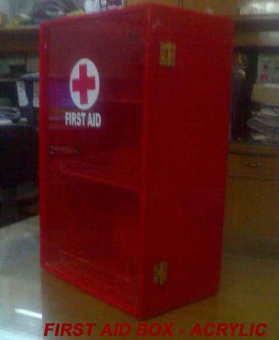 First Aid Box - Acrylic