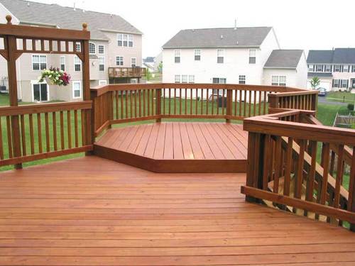 Coowin Outdoor Decking Floor - Wood Fiber and Plastic Material, 147mm x 30mm Size, Customized Color, 30-Year Lifetime, UV-Resistant and Waterproof