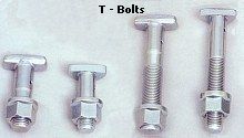 T-Bolts And Nuts