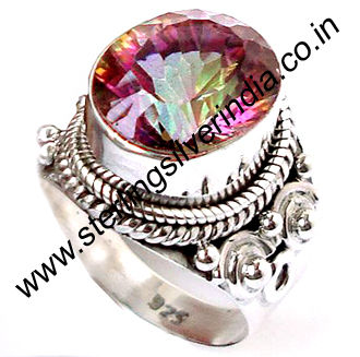 12 Grams Mystic Topaz Ring