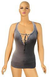 Ladies Pigment Dyed Tank Top