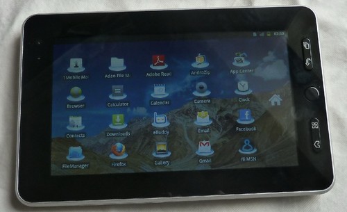 7 Inches Android 2.3 Operating System 3g Tablet Pc With 16:9/1, 024 X 600 Pixels Resolution