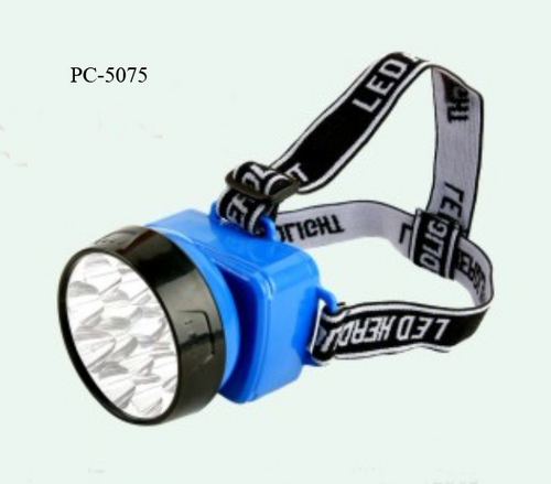 LED Rechargeable Headlamp - 12 LED Lights, 4V1100mAh Battery Capacity | Two-Grade Switch, Customizable Durability