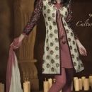 Cream With Onion Pnk Salwar Suit