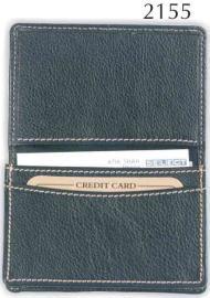 Black Leather Card Holder