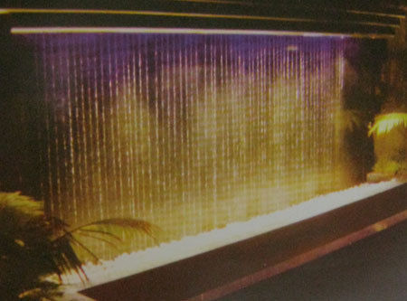 Designer Water Curtain Fountain