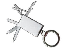 Key Ring With Multi Tools