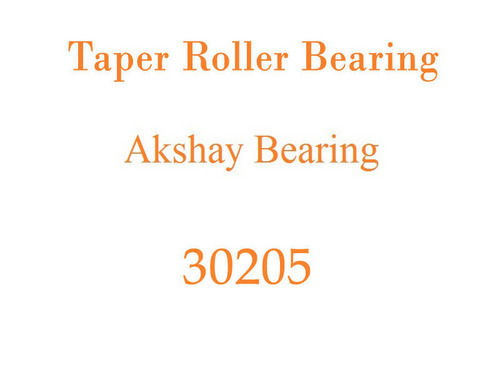 Robust Tapered Roller Bearings 30205