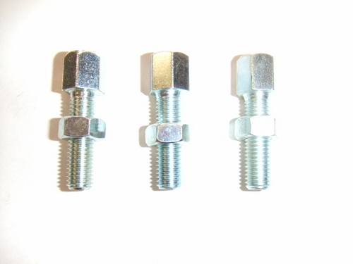 Gear Adjuster - Steel, 6-10mm Diameter, 25-50mm Length | Precise Adjustment, Zinc Plated, Metric Thread