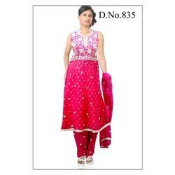 Sleeveless Anarkali Suit