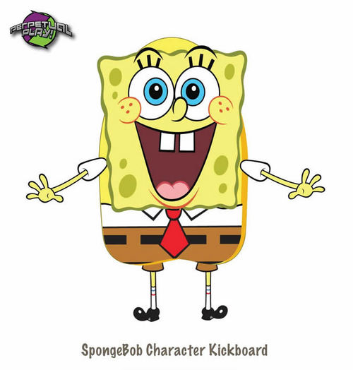 Sponge Bob Character Kickboard