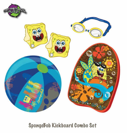 Sponge Bob Kickboard Combo Set