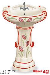 Vitrosa Pedestal Wash Basin