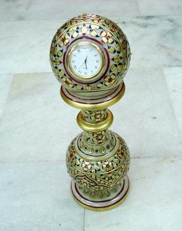 Pillar Watch - 6" Size, Vibrant Colors with Intricate Meenakari Work