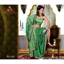 Schiffli Work Sarees