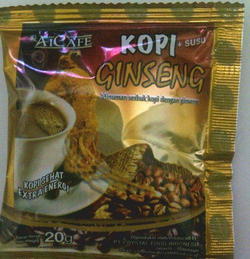 Aicafe Ginseng Coffee Plus Milk