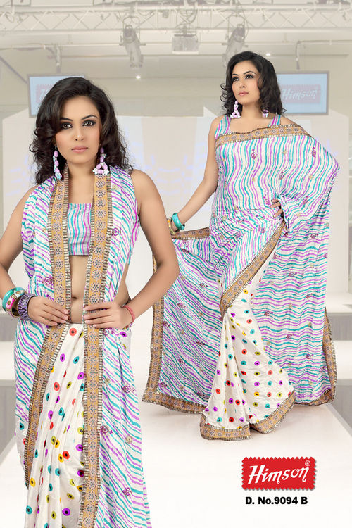 9094-b Himson Sarees