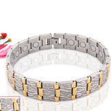 Designer Bio Magnetic Bracelet (Titanium)