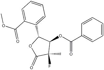 3,5-di-o-benzoyl-2-deoxy-2-fluoro-2-c-methyl-d-ribono-i -Lactone