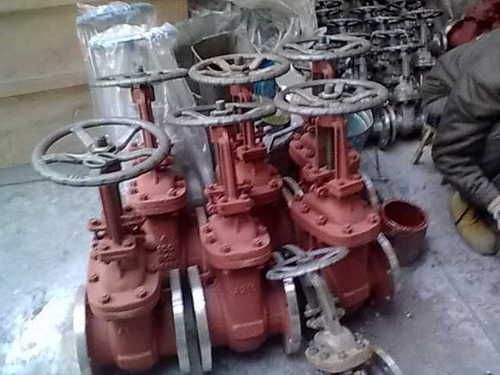 API Cast Steel Flange End Gate Valve