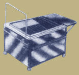 मोबाइल बार बी क्यू ट्रॉली