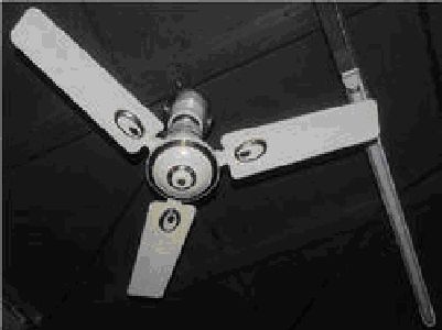 25 Watts Solar Ceiling Fan