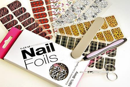 C And Chat Nail Foils